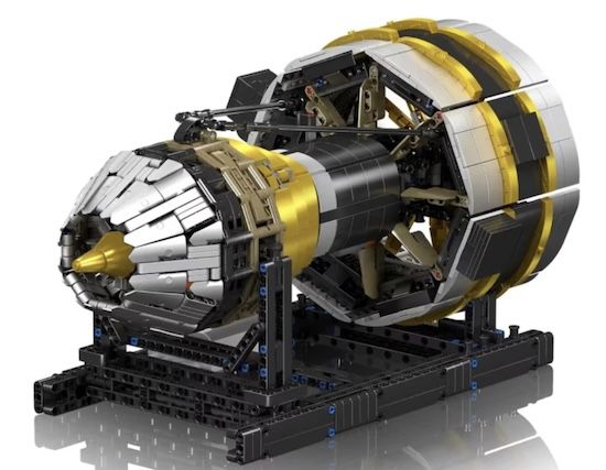 ✈️ Mould King 10141 Flugzeugtriebwerk aus 2.256 Teilen für 67,28€ (statt 85€)