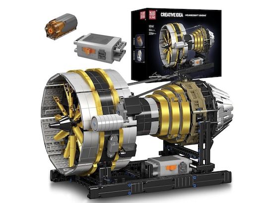 ✈️ Mould King 10141 Flugzeugtriebwerk aus 2.256 Teilen für 67,28€ (statt 85€)