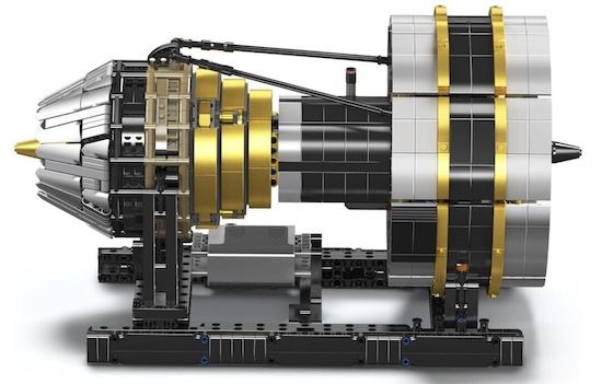 ✈️ Mould King 10141 Flugzeugtriebwerk aus 2.256 Teilen für 67,28€ (statt 85€)