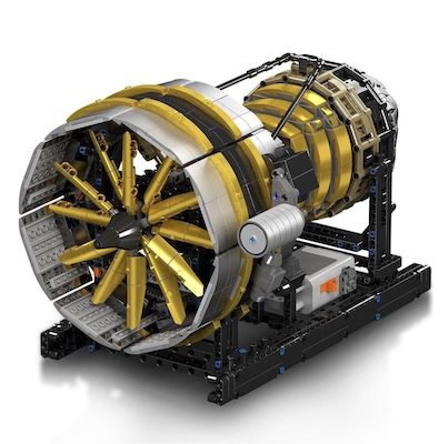 ✈️ Mould King 10141 Flugzeugtriebwerk aus 2.256 Teilen für 67,28€ (statt 85€)