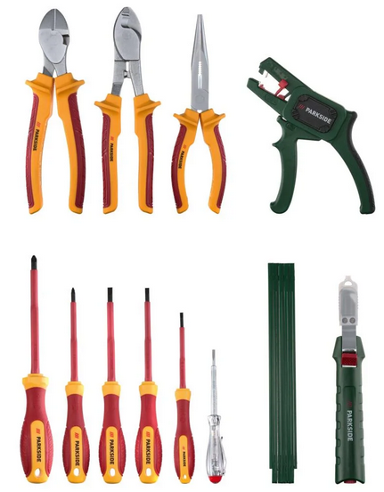 ⚡🛠️ Parkside Elektriker-Werkzeug-Set in Tasche 13 Teile für 29,99€ (statt 49€) ⚡🛠️ Parkside Elektriker Werkzeug Set in Tasche 13 Teile für 29,99€ (statt 49€)