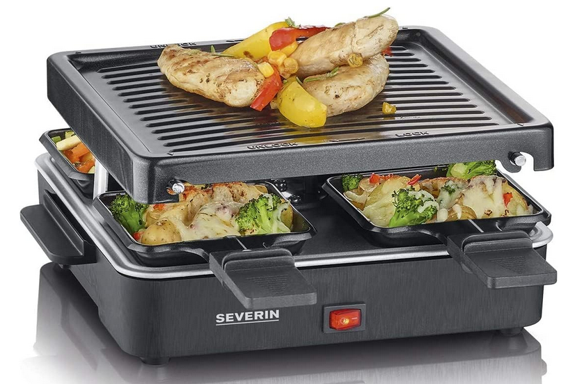 🥩 Severin Mini Raclette Grill für 4 Personen für 19,99€ (statt 25€)