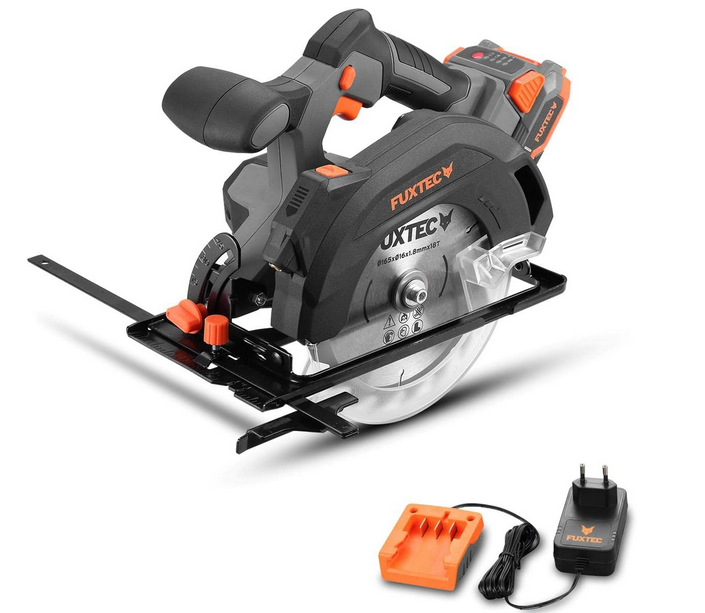 FUXTEC FX-E1CS20 Akku Handkreissäge 20V Akku + Ladegerät für 89€ (statt 97€)