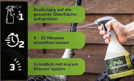 🚲 DR. WACK F100 Fahrradreiniger 750 ml für 8,96€ (statt 15€)