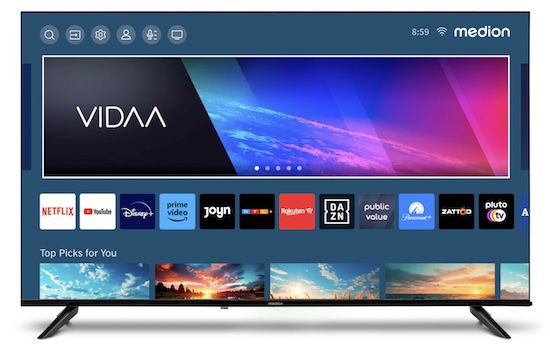 📺 Medion X15015   50 Zoll UHD Fernseher mit Dolby Atmos für 249,85€ (statt 330€)