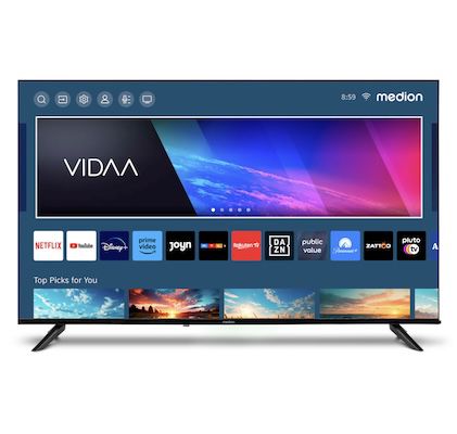 📺 Medion X15015 – 50 Zoll UHD Fernseher mit Dolby Atmos für 249,85€ (statt 330€)