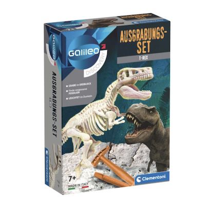 🦖 Clementoni Galileo Discovery Ausgrabungs-Set T-Rex ab 4,99€ (statt 12€)
