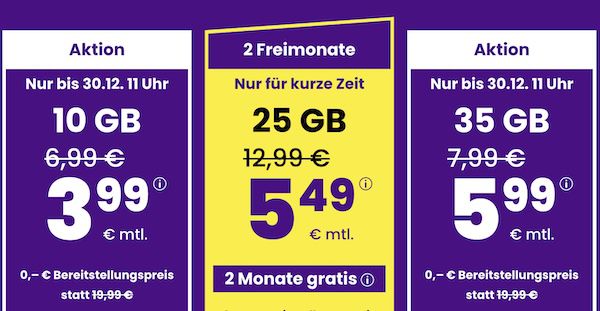 📲 sim24: Allnet Flat mit 25GB 5G für 5,49€ mtl. + monatlich kündbar!