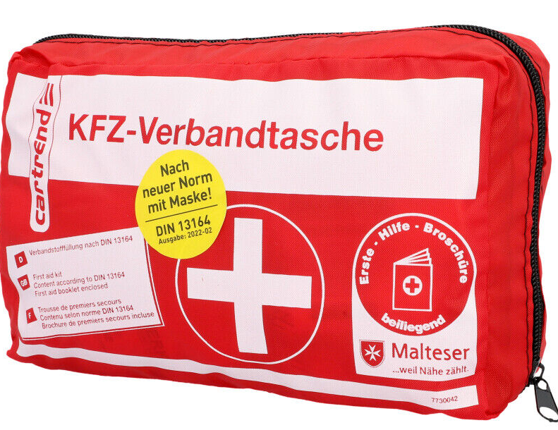 Cartrend Verbandtasche DIN13164 (neu) für 6,99€ (statt 12€)