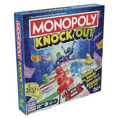 🎲 Monopoly Knock Out Party-Spiel für 13,48€ (statt 19€)