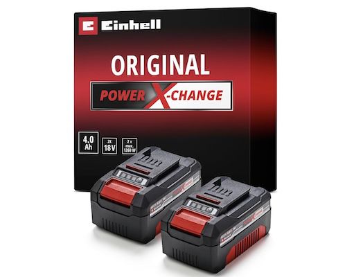 🔋 Einhell Akku PXC Twinpack 4,0 Ah Power X Change für 49,90€ (statt 58€)