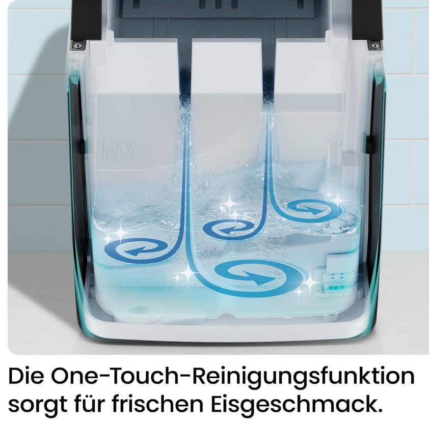 🧊🧊 Chefman Iceman Dual Size mobile Eiswürfelmaschine für 59,98€ (statt 100€)