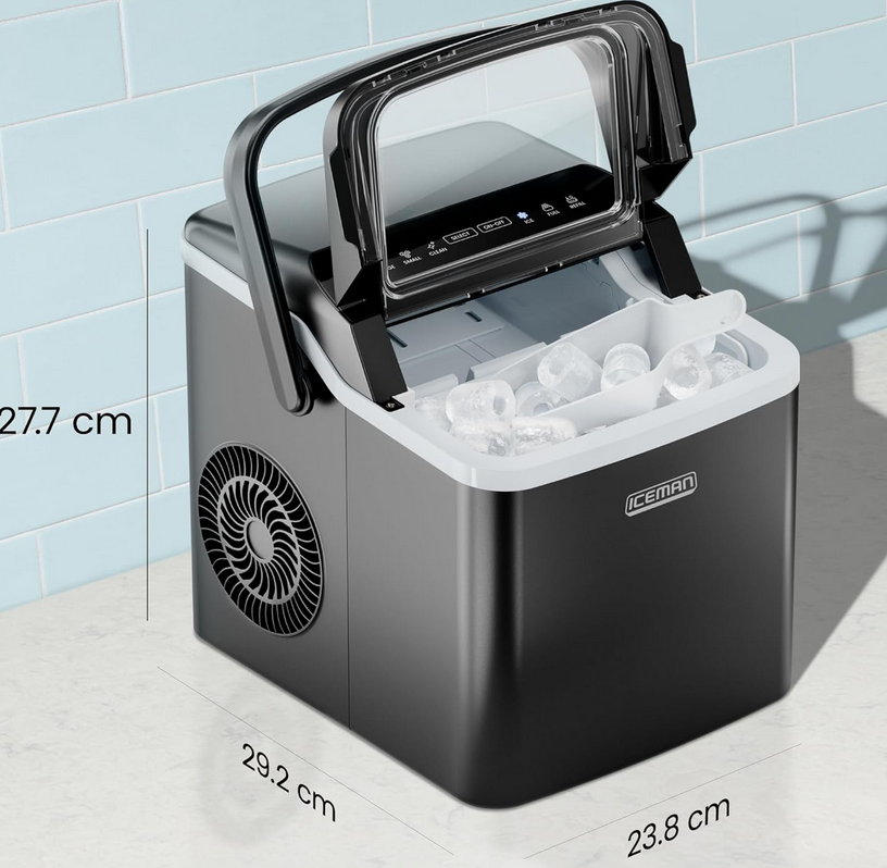 🧊🧊 Chefman Iceman Dual Size mobile Eiswürfelmaschine für 59,98€ (statt 100€)