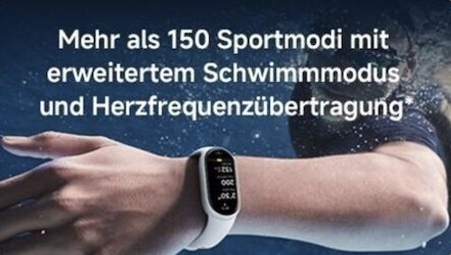 ⌚️ Xiaomi Smart Band 10 mit Blutsauerstoffüberwachung für 28,40€ (statt 40€) ⌚️ Xiaomi Smart Band 10 mit Blutsauerstoffüberwachung für 28,40€ (statt 40€)