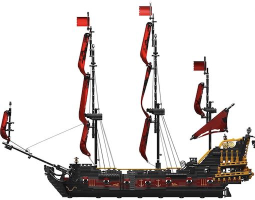 🏴‍☠️ Mould King 13109 The Queen Annes Revenge Piratenschiff für 73,14€ (statt 94€)