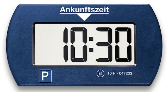 🅿️ Needit Park Mini blaue elektronische Parkscheibe mit Zulassung für 19,23€ (statt 26€)