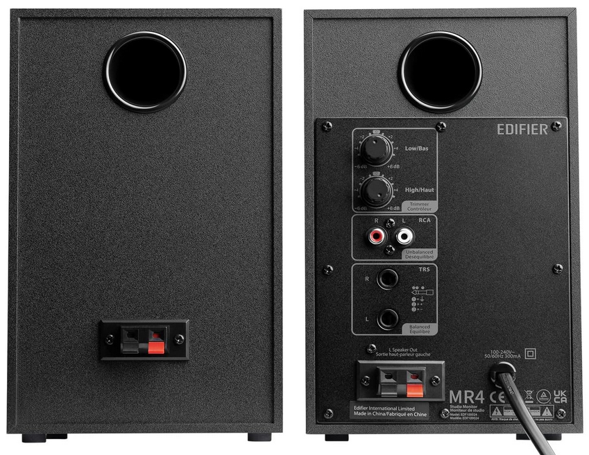 🔊 Edifier MR4 kompakte 2.0 Studiomonitor Paar für 84,99 (statt 98€)