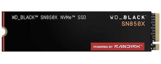 💻 WD Black SN850X M.2 SSD 2TB High Speed SSD für 195,33€ (statt 278€)