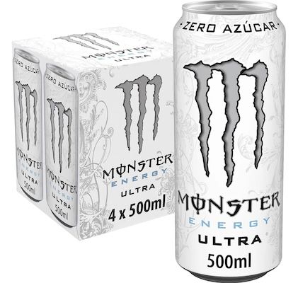 💪 3x 4er Pack Monster Ultra White Energydrink ohne Zucker für 11,37€ (statt 14€)   Neukunden