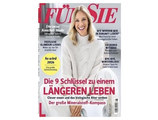🙋‍♀️ 24 Ausgaben FÜR SIE für 109€ + Prämie: 100€ Bestchoice Gutschein + GRATIS Reisetasche
