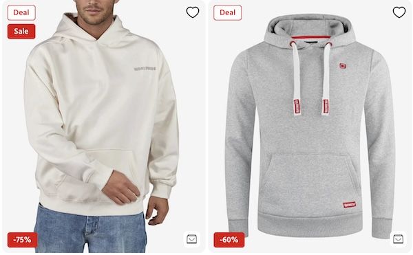 🤑 denimfy: Pullover & Hoodies ab 9,99€ + keine VSK   Jack & Jones, Mustang, usw.
