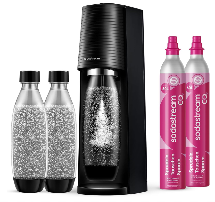 💦 SodaStream Terra Wassersprudler + 3 PET-Flaschen + 2x CO2 Flaschen für 69,99€ (statt 90€) 💦 SodaStream Terra Wassersprudler + 3 PET Flaschen + 2x CO2 Flaschen für 69,99€ (statt 90€)
