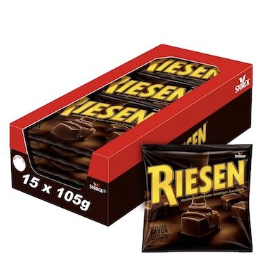 😋 über 1,5kg 🍫 15x Storck Riesen Schokoladen-Bonbons, je 105 g für 12€ (statt 18€)