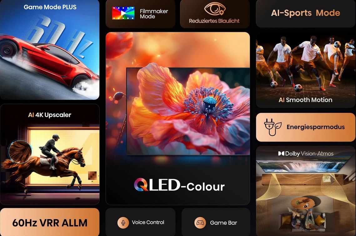 📺 Hisense 65E77Q QLED SmartTV für 398,67€ (statt 499€) 📺 Hisense 65E77Q QLED SmartTV für 398,67€ (statt 499€)