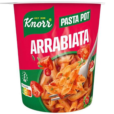 🍝 8er Pack Knorr Pasta Snack Arrabiata ab 5,60€ (statt 7€)