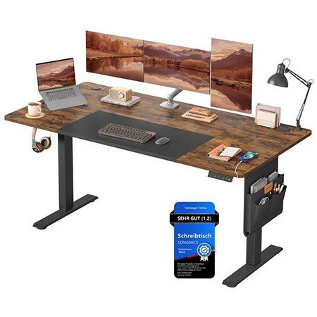 👨‍💻 SONGMICS höhenverstellbarer Schreibtisch für 87,99€ (statt 120€)