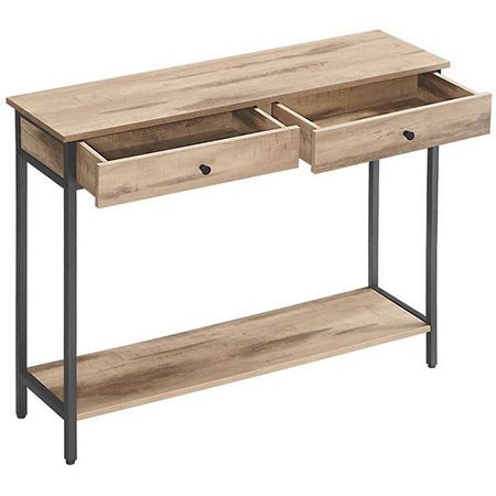 Vasagle Konsolentisch mit 2 Schubladen für 38,99€ (statt 60€)