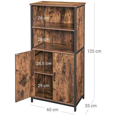 VASAGLE Aufbewahrungsschrank für 53,99€ (statt 100€)