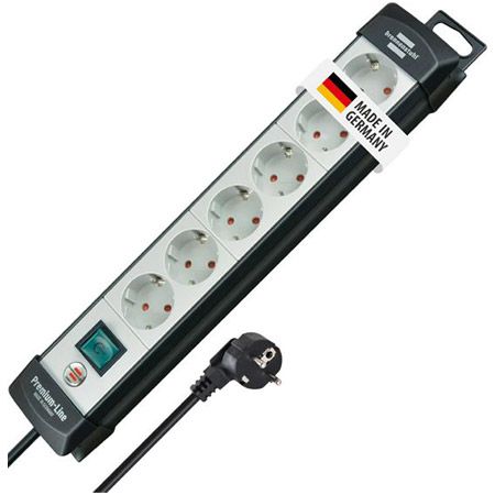 🔌 Brennenstuhl 6-Fach Premium-Line Steckdosenleiste mit Schalter für 13,99€ (statt 18€)