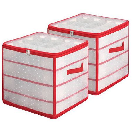 🎄 2er Pack Songmics Aufbewahrungsboxen für Weihnachtskugeln für 17,99€ (statt 30€)