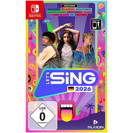 🎤 Let’s Sing 2026 German Version, Switch für 26,99€ (statt 33€)