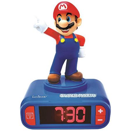 💡 Lexibook RL800NI Super Mario Nachtlicht mit Wecker für 14,98€ (statt 30€)