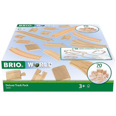 🚂 BRIO World 36030 Schienensortiment Deluxe, 70-tlg. für 58,70€ (statt 65€)