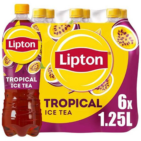 🍹 6er Pack Lipton Ice Tea Tropical Eistee, 1,25L für 7,59€ (statt 10€)