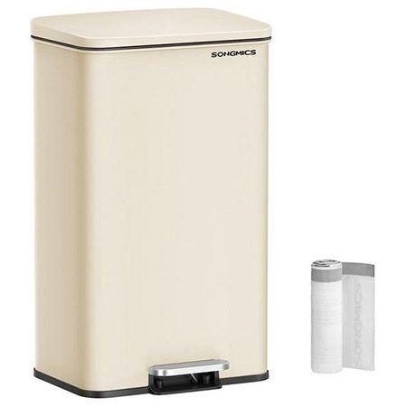 🗑️ Songmics Mülleimer mit 90° Deckel, 40 Liter für 42,99€ (statt 70€)