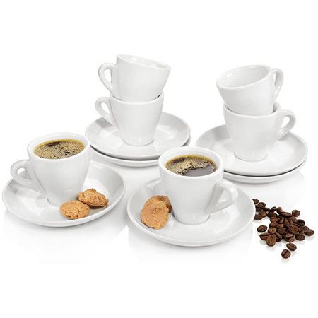 ☕ Sänger New Port Espressotassen Set, 12-tlg. für 6 Personen für 29,74€ (statt 40€)