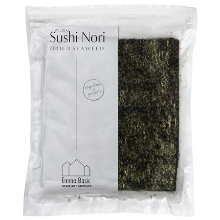🍣 40er Pack Emma Basic Sushi Nori Seetang Blätter für 7,19€ (statt 10€)