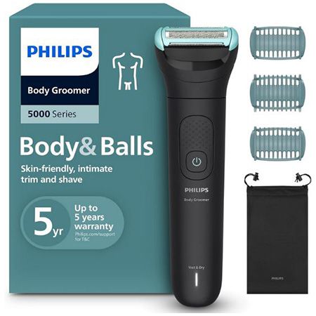 🪒 Philips Bodygroom Series 5000 Trimmer für 39,99€ (statt 54€)