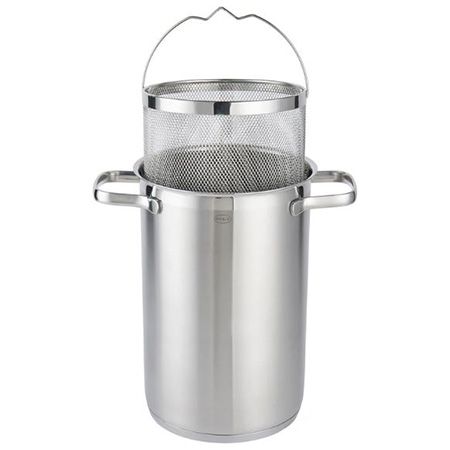 🍝 Rösle Elegance Spargel & Pastatopf mit Sieb, 4,5 Liter für 36,99€ (statt 51€)