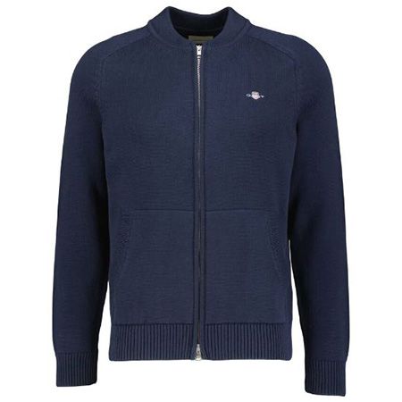 🧥 Gant Strickjacke aus Baumwolle in Marine für 140,90€ (statt 170€)
