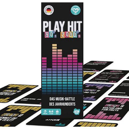 🪩 PlayHit Das Musikquiz der 90er und 2000er, Party- & Kartenspiel für 12,99€ (statt 18€)