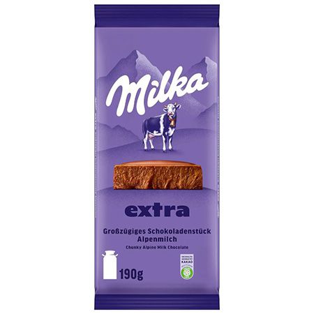 🍫 Milka Extra Alpenmilch Schokolade, 190g Tafel ab 2,84€ (statt 4€)