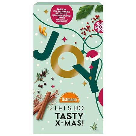 😋 Ostmann Tasty X-Mas Adventskalender 2025 für 7,99€ (statt 20€)