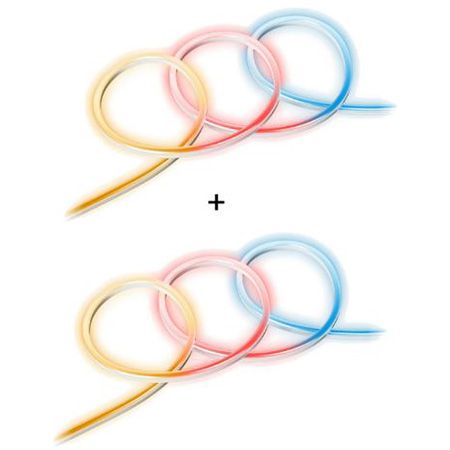 💡 2er Set tink Basics Neon Light Strip mit Matter, je 3m für 62,90€ (statt 160€)