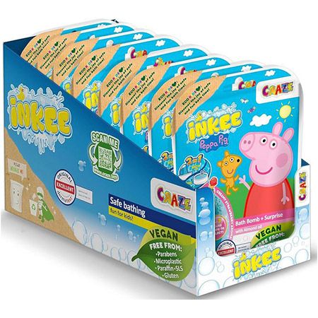 🛀 8er Pack Inkee Surprise Peppa Pig Badekugeln für 18,71€ (statt 25€)