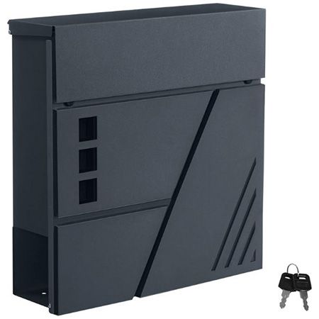 🗞️ Songmics Wandbriefkasten mit Sichtfenster für 26,99€ (statt 40€)